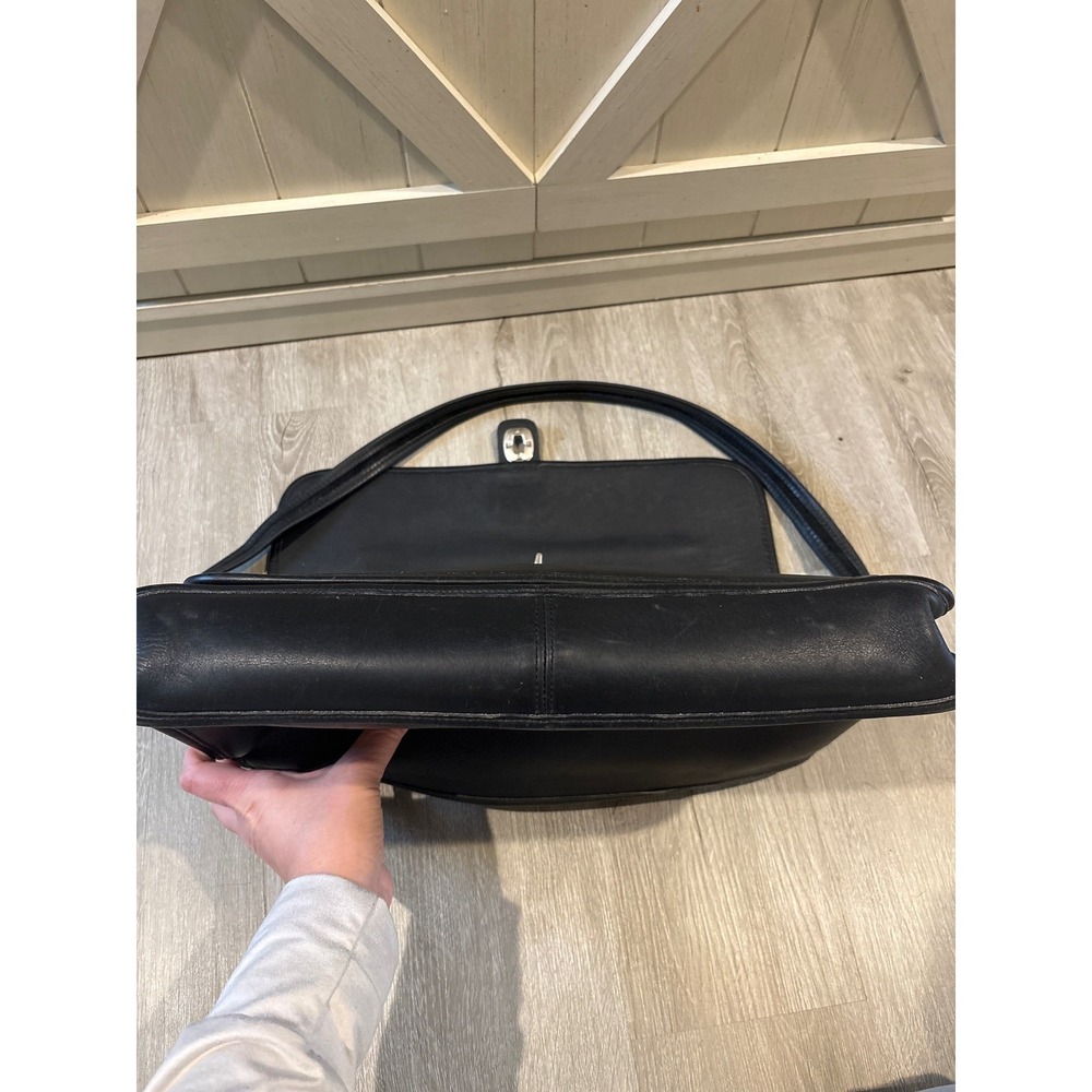 VTG COACH 5180 Classic Legacy Metropolitan Briefcase Crossbody Unisex Leather - Picture 8 of 9